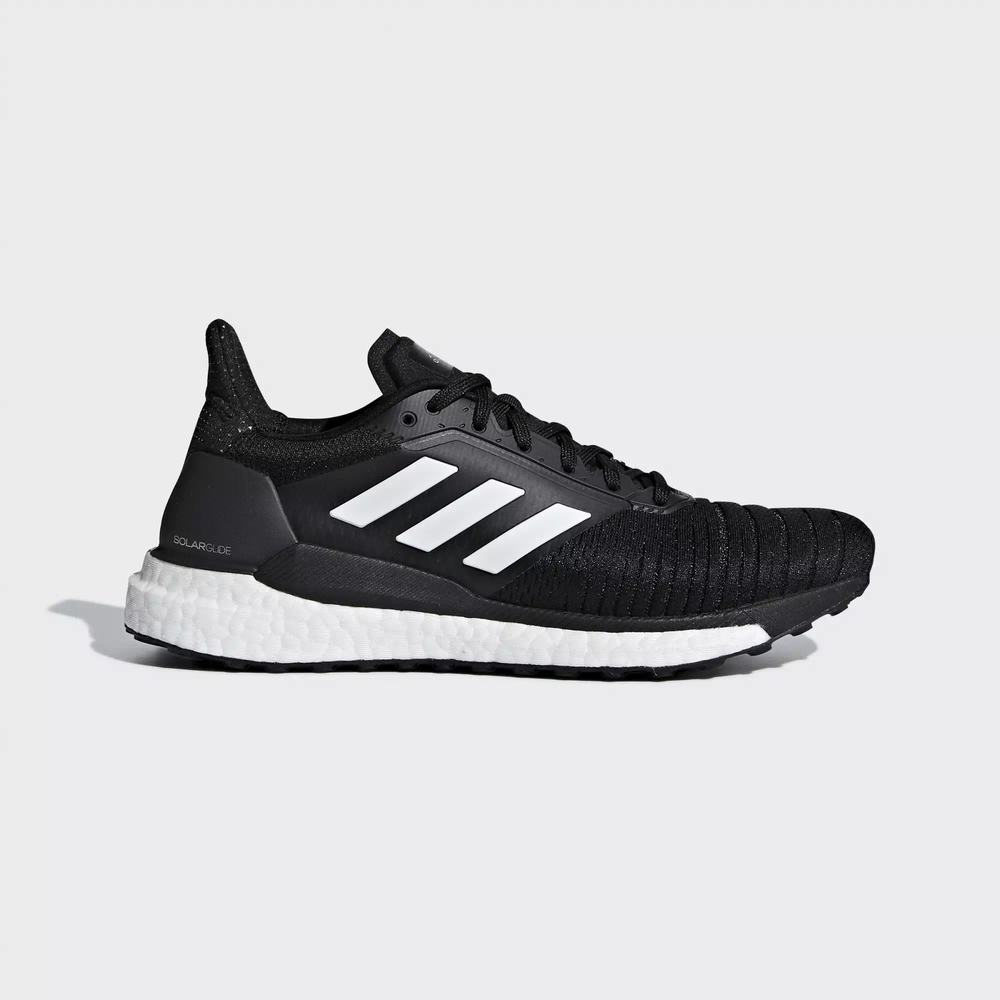 Adidas Solar Glide Tenis Para Correr Negros Para Mujer (MX-68126)
